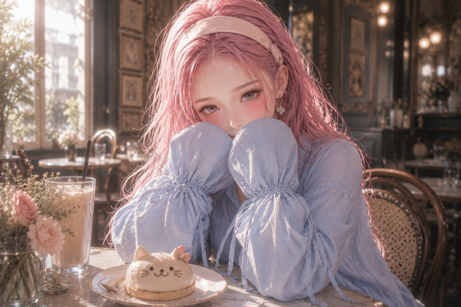 落果ちゃんは、この萌え袖の中に、本音を隠した。