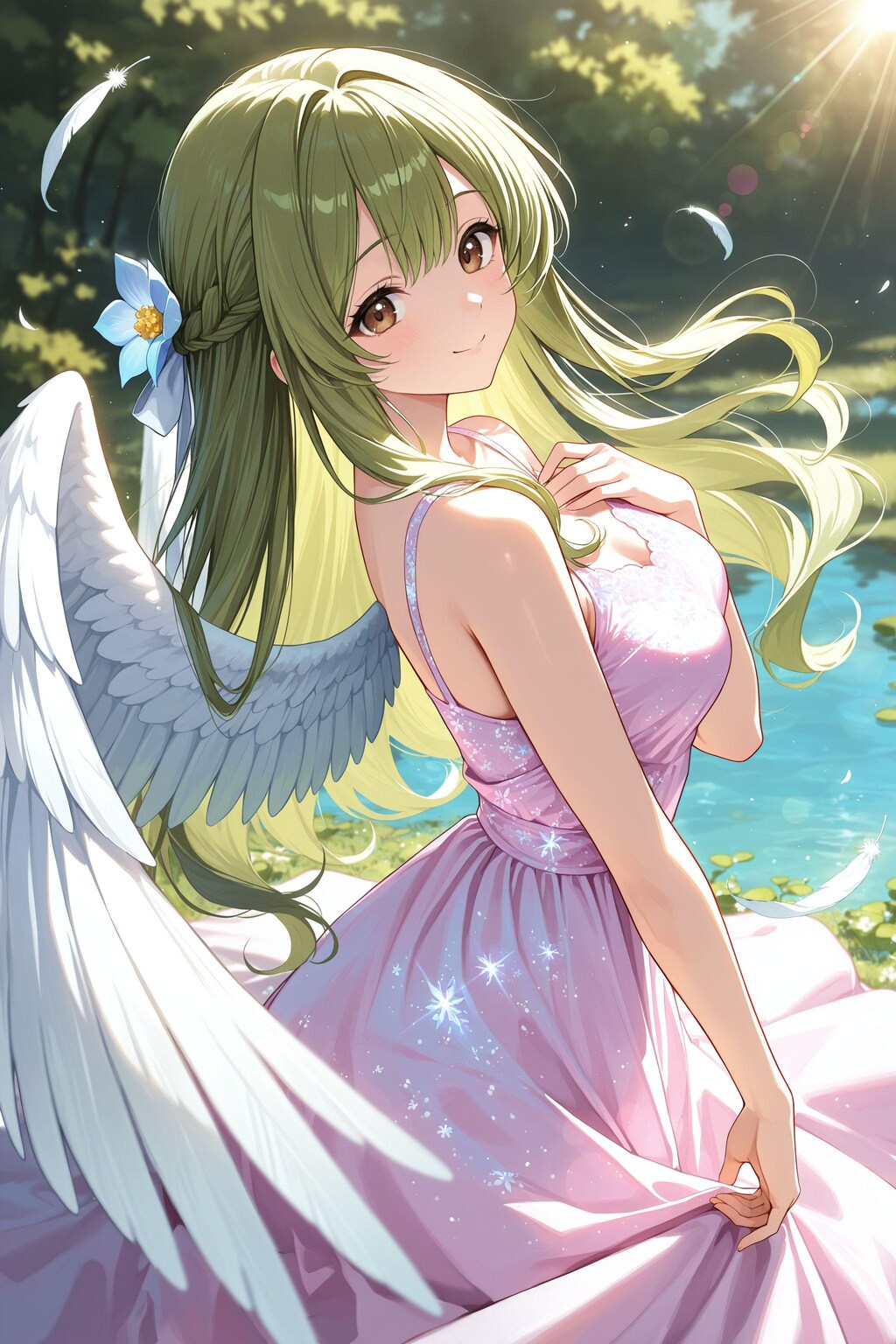 天使さん頑張ります