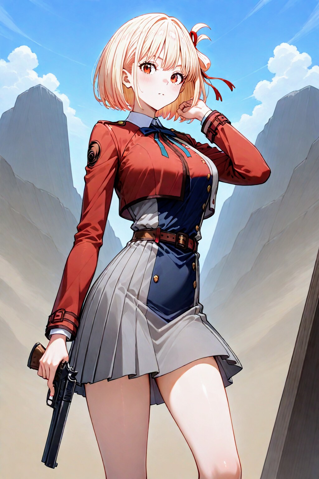 お試し生成　リコリコ　錦木さん
