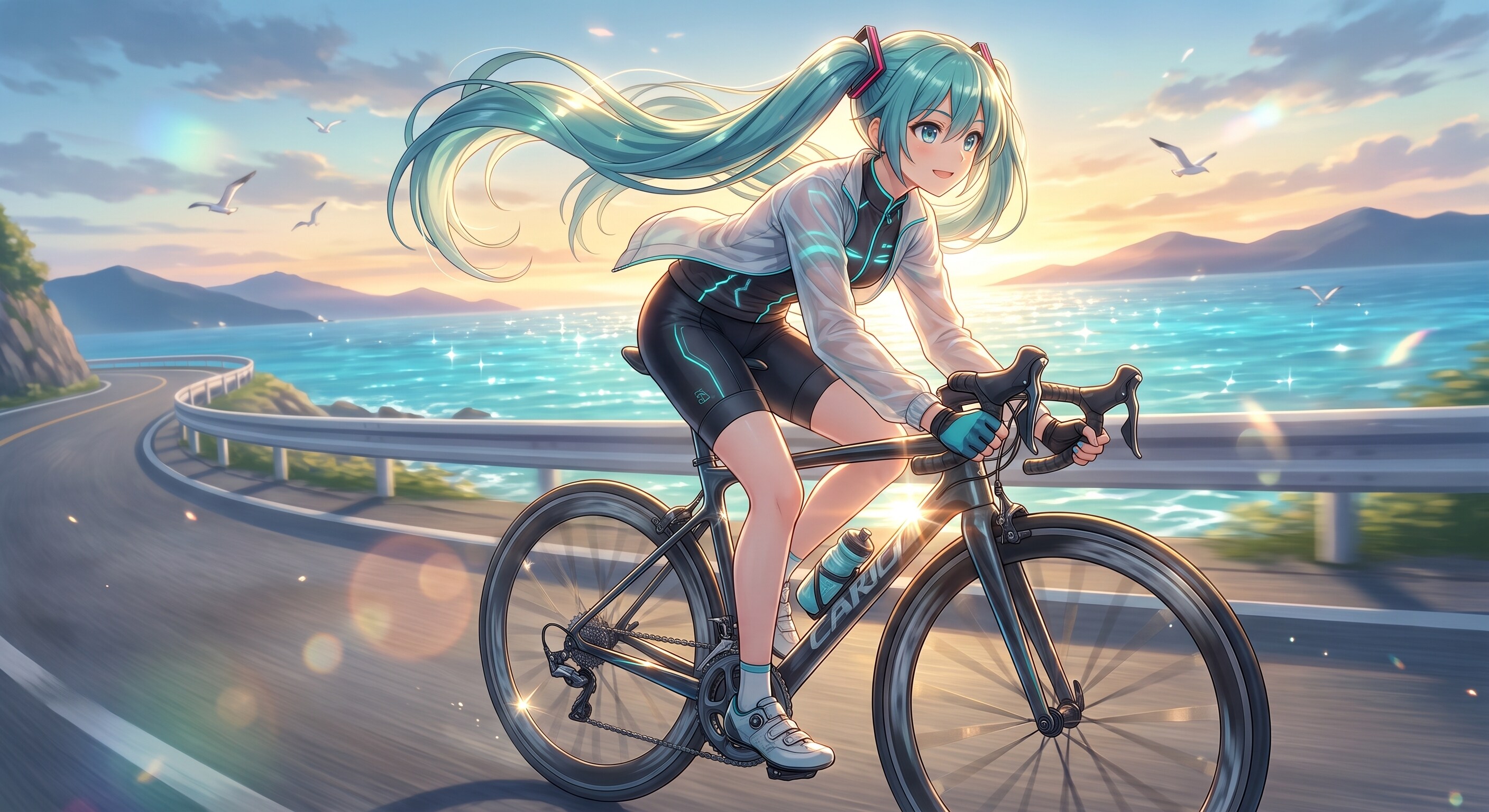 お出かけミクさん　３８ | の人気AIイラスト・グラビア
