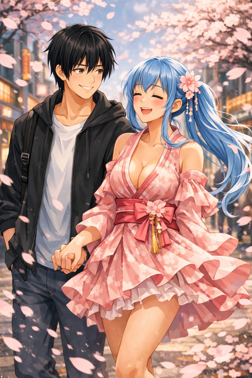 美雪ちゃん　春祭りデート