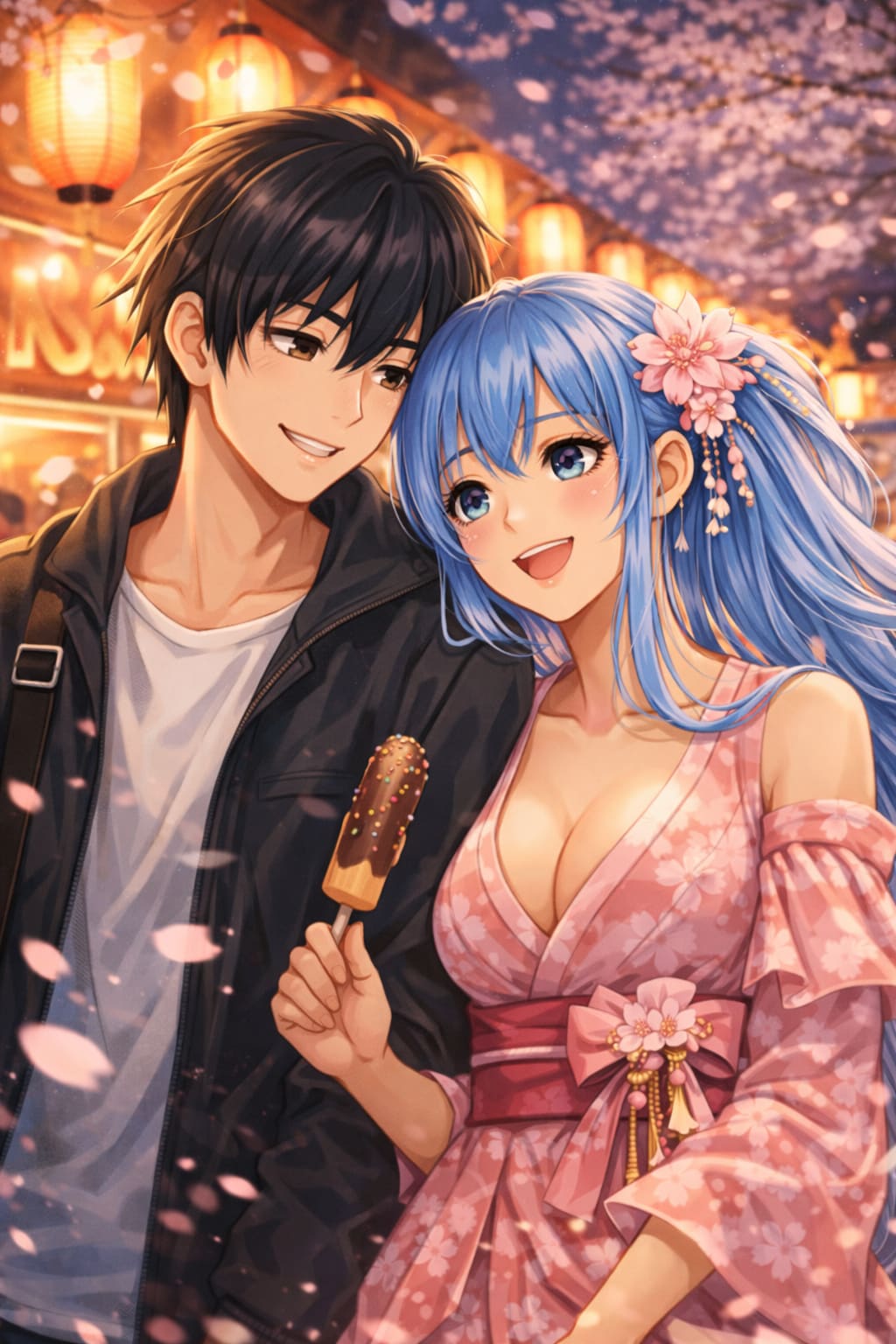 美雪ちゃん　春祭りデート