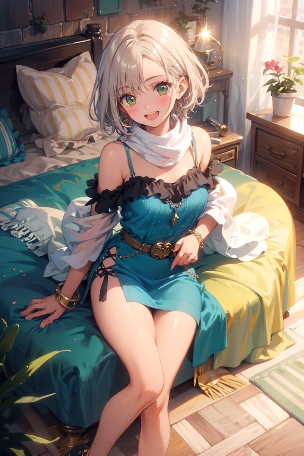 ノマド風の伝統衣装 ミオちゃん