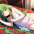 少女C.C.のイラスト3【スリップ＆ランジェリー】 4枚目