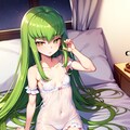 少女C.C.のイラスト3【スリップ＆ランジェリー】 2枚目