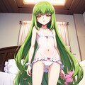 少女C.C.のイラスト3【スリップ＆ランジェリー】 10枚目