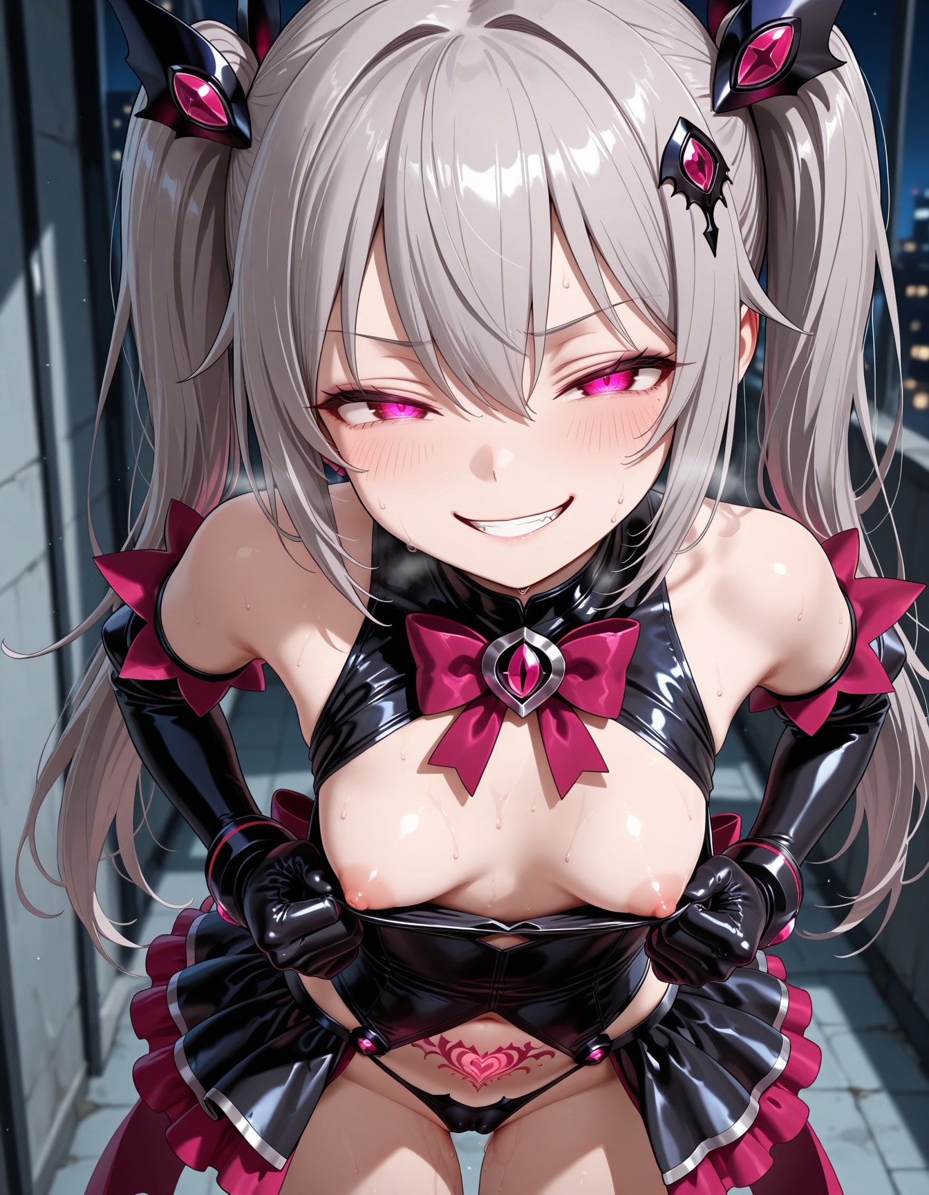 悪の魔法少女—３