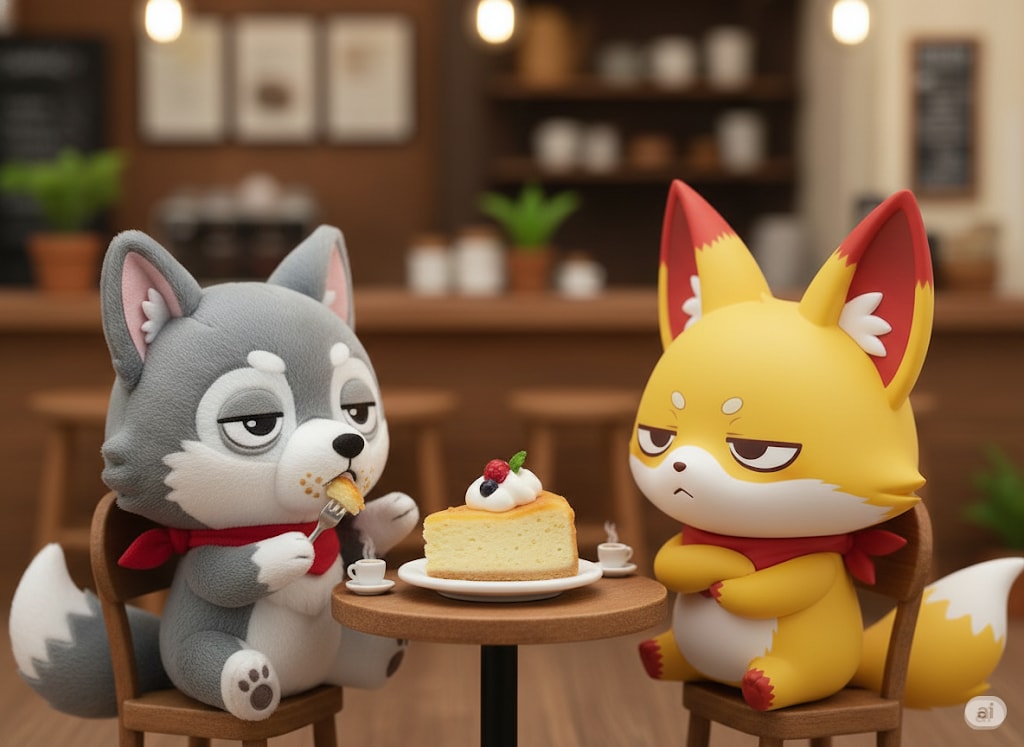 【本日の珈琲】罪深きチーズケーキセット