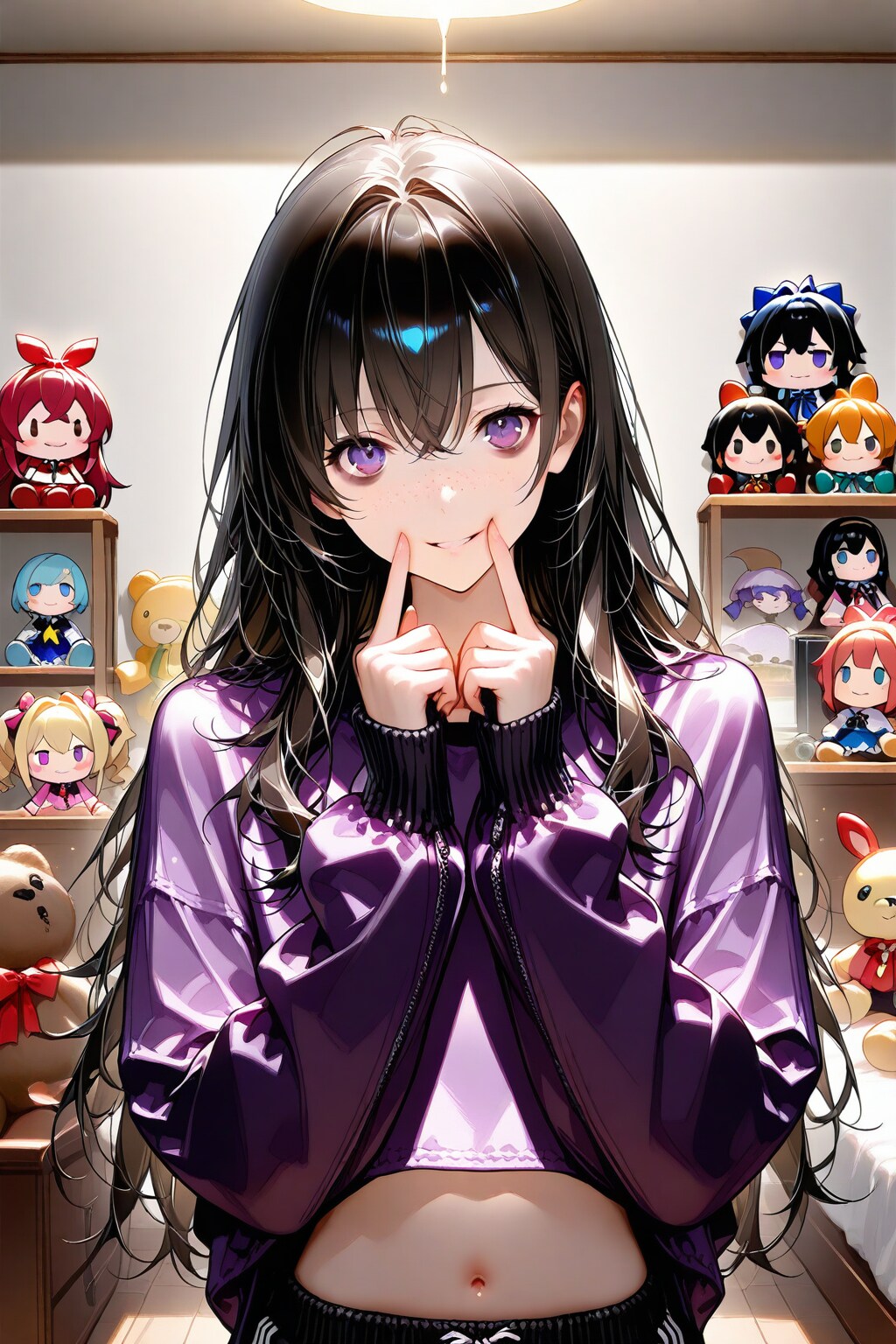 笑顔の練習 | の人気AIイラスト・グラビア