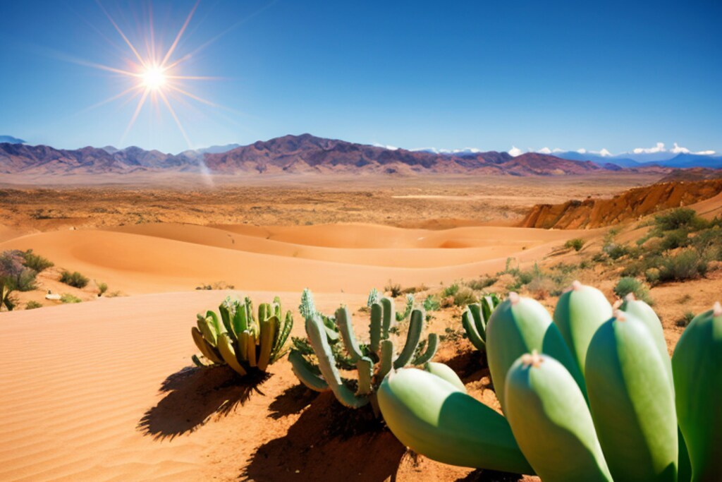 誰もいない砂漠