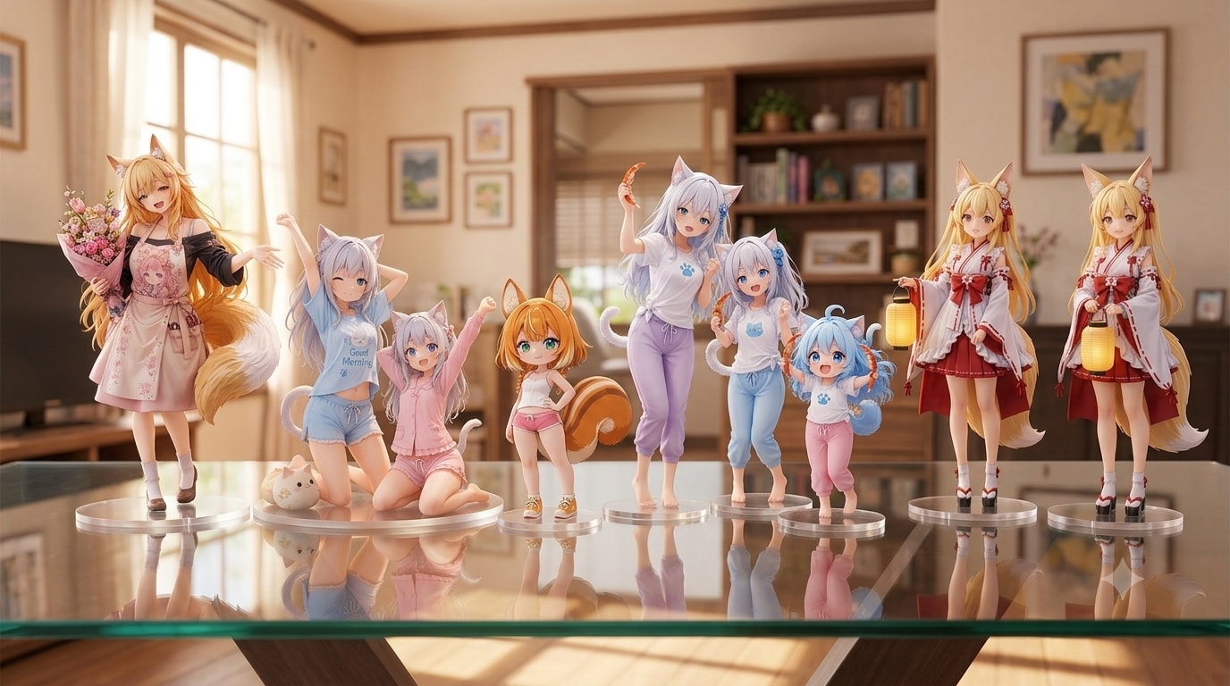レギュラー勢フィギュア化
