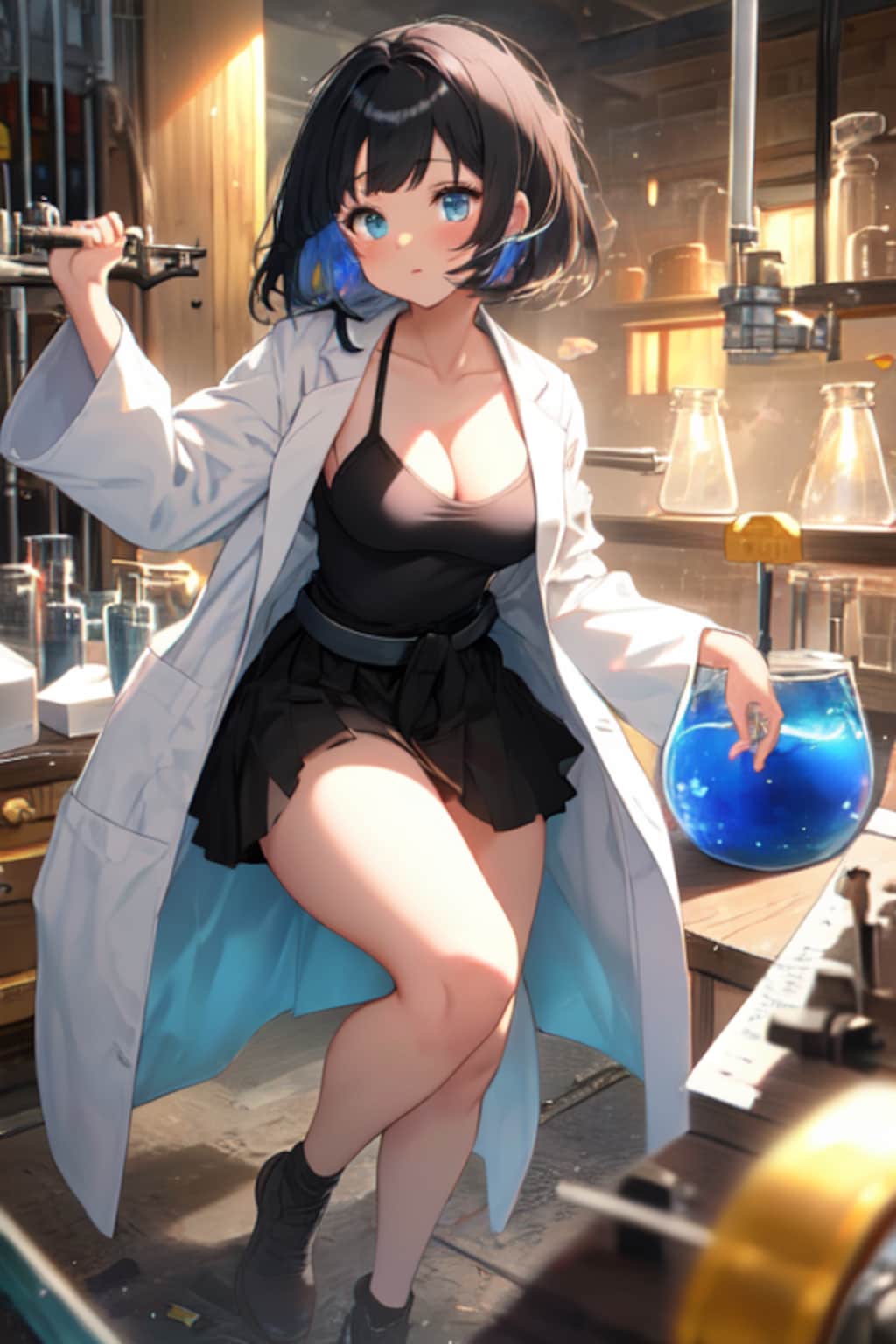 助手ちゃんは教授ちゃんが大好き。