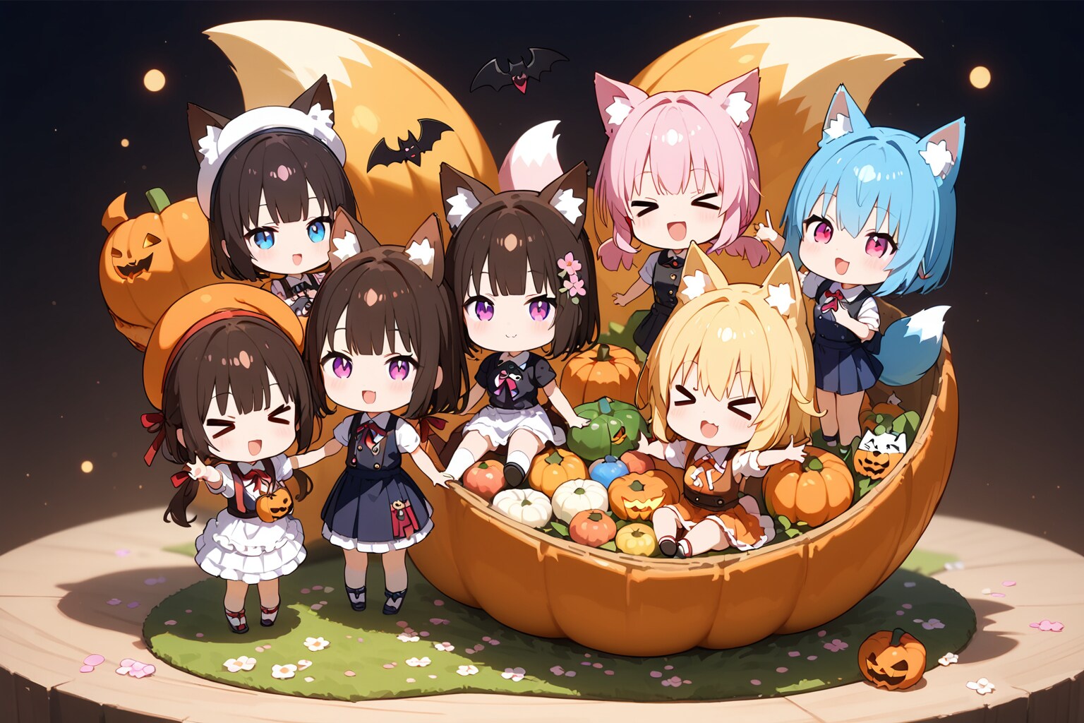 ちくわ氏にとってのハッピーセットちびちゃん。 | の人気AIイラスト・グラビア