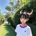 角の生えた女の子 2枚目