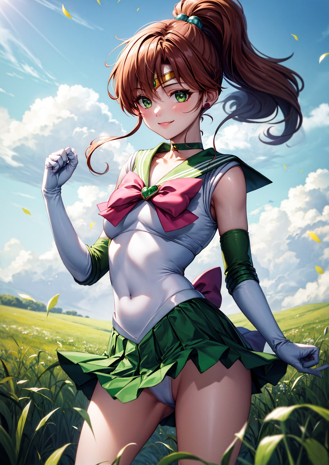 セーラー服の戦士