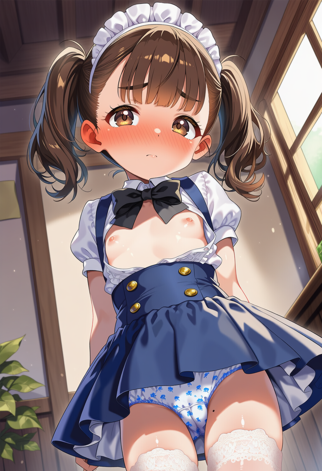 ほくろを見せてくれる女の子