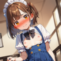 ほくろを見せてくれる女の子 2枚目