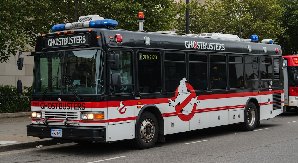 ゴーストバスターズパトロールバス