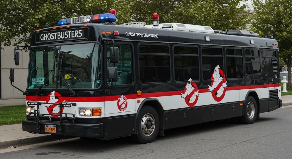ゴーストバスターズパトロールバス