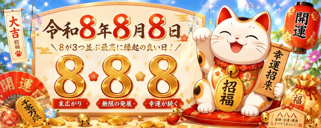 令和8年8月8日の日記