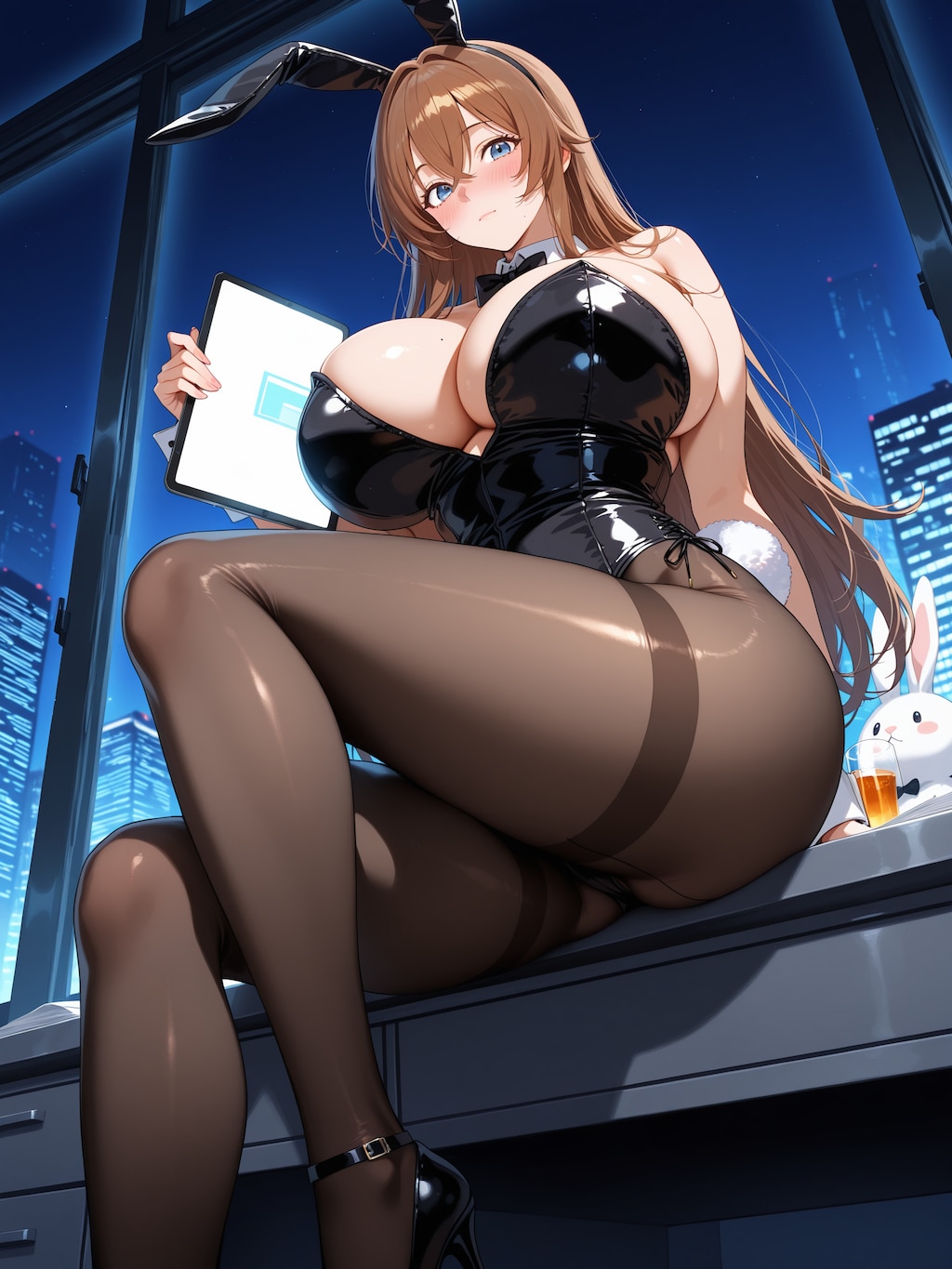 バニー勤務の残業タイム①