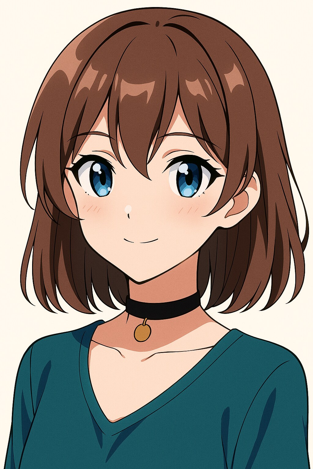 チョーカーを付けた女の子 | の人気AIイラスト・グラビア