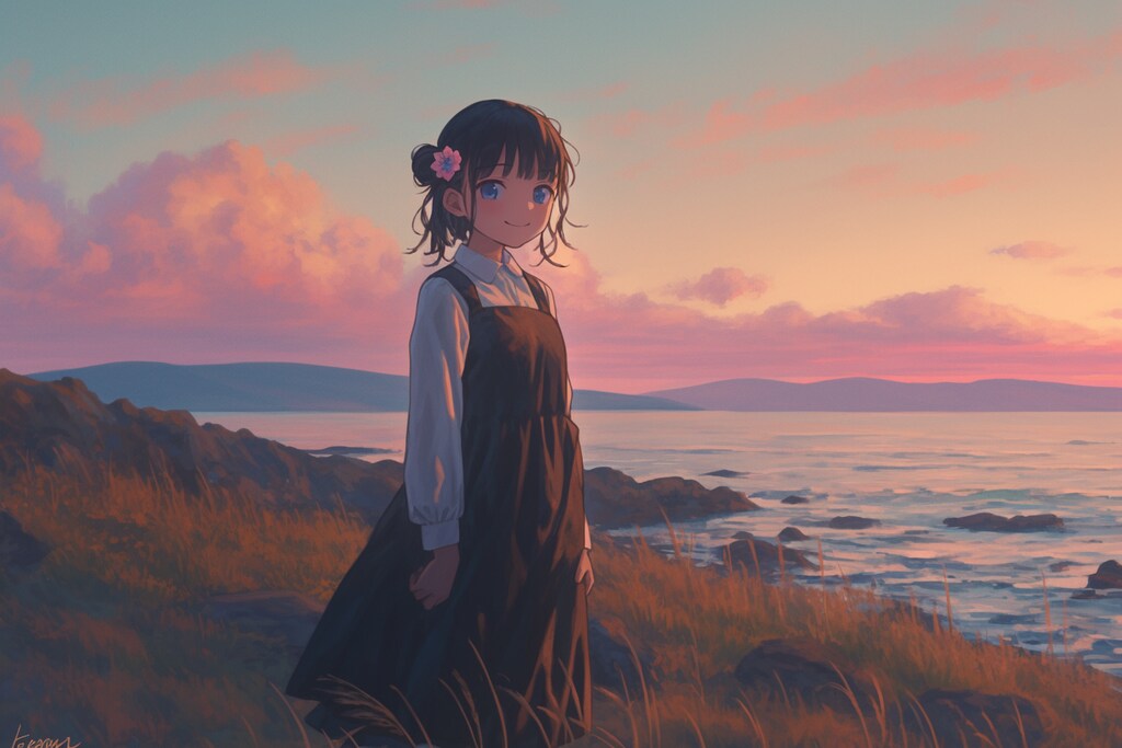 夕暮れのおだんごちゃん🍡✨61