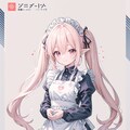 (11枚)ピンク髪エルフメイドさん 9枚目