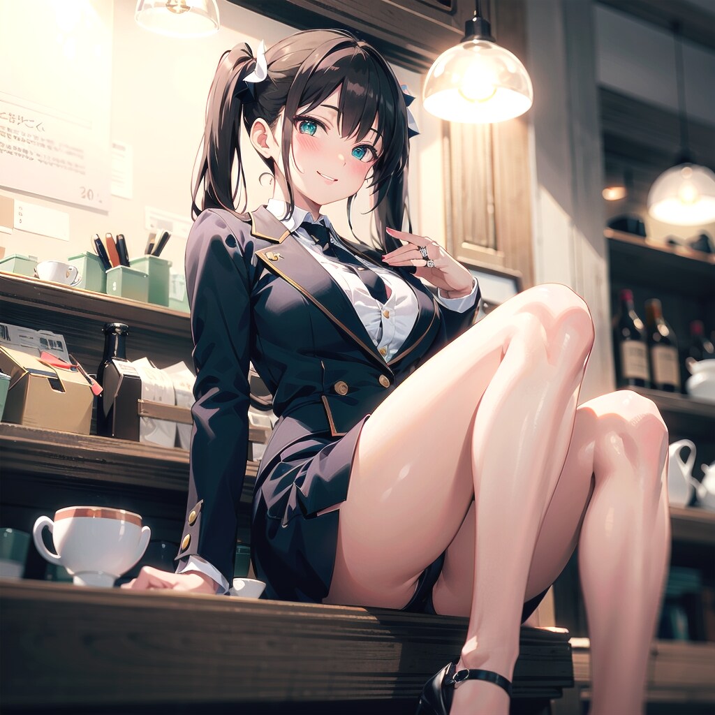 ツインテールの執事さん