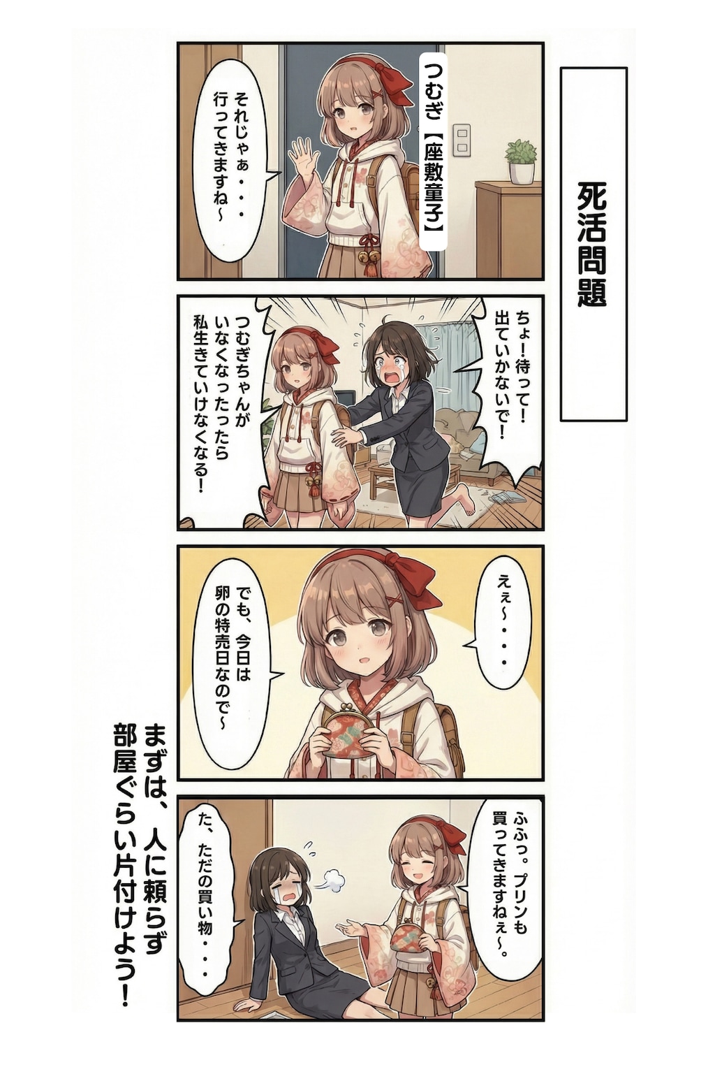 死活問題【つむぎ（座敷童）】