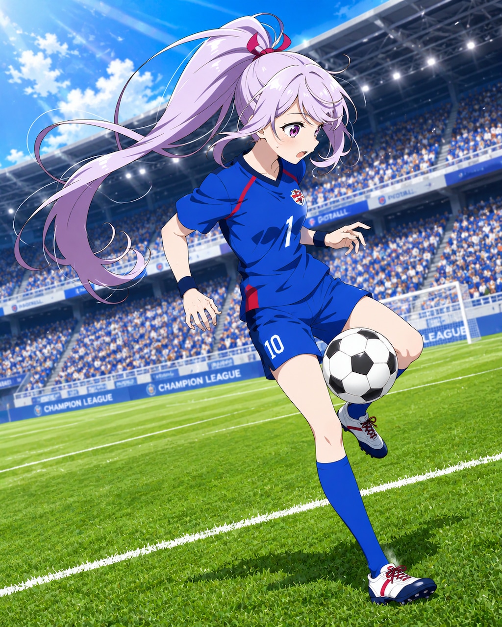 サッカーの大きな大会で