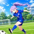 サッカーの大きな大会で 3枚目