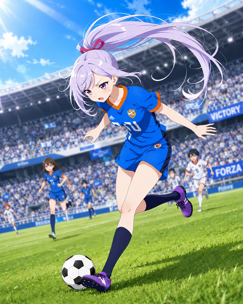 サッカーの大きな大会で
