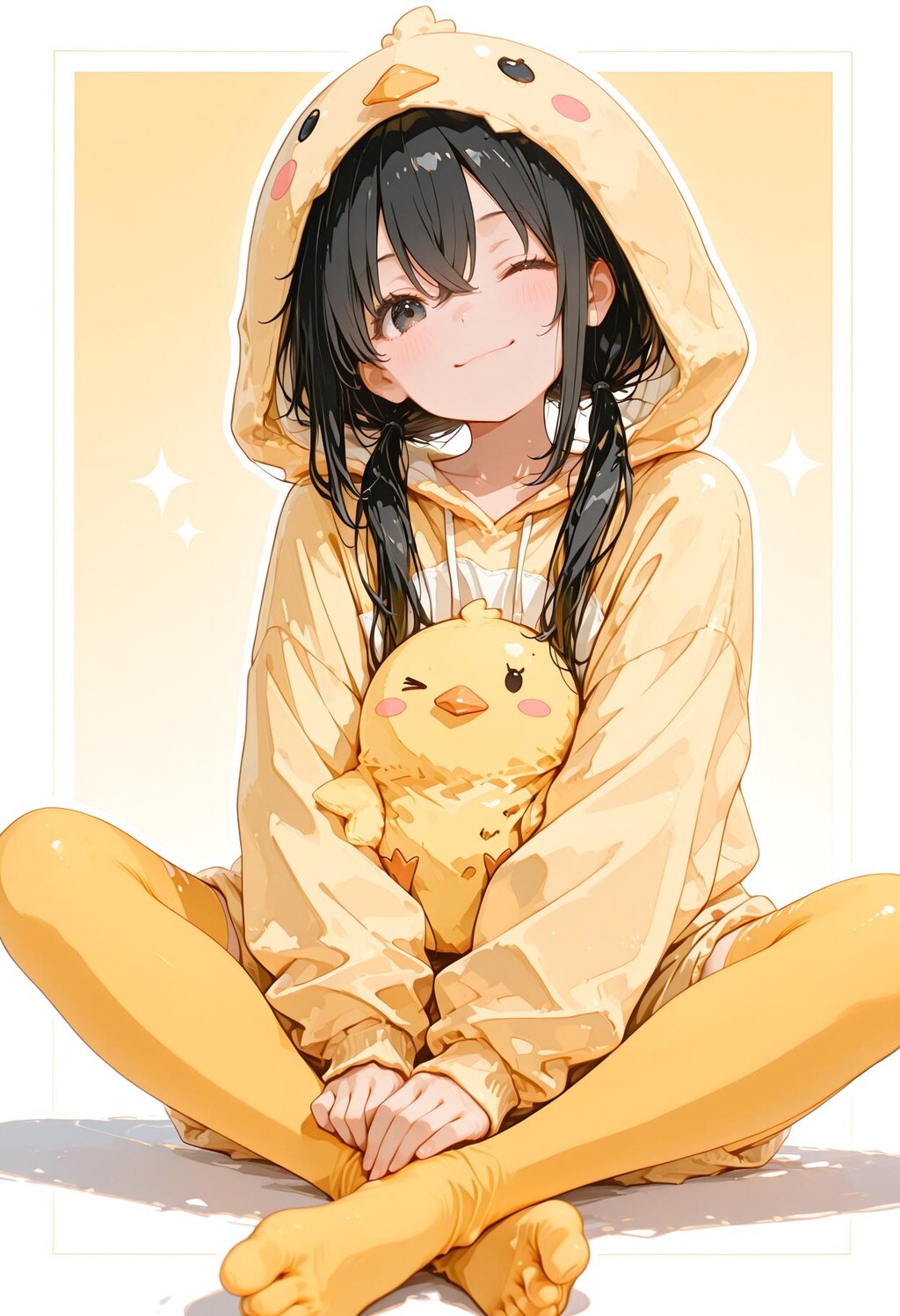 ひよこがいっぱい