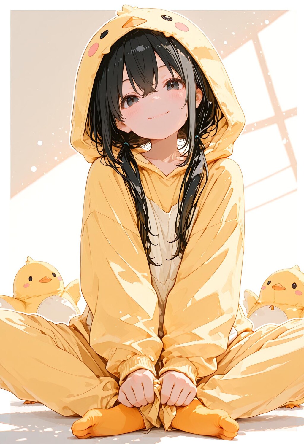 ひよこがいっぱい