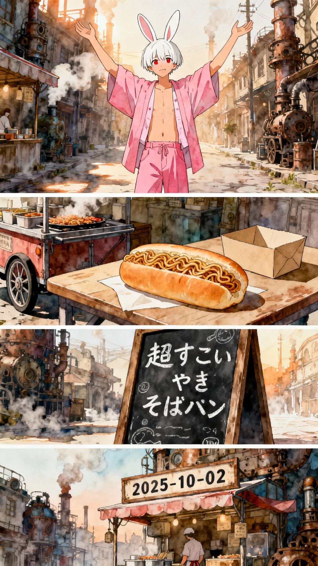 今日の焼きそばパン　2025-10-03