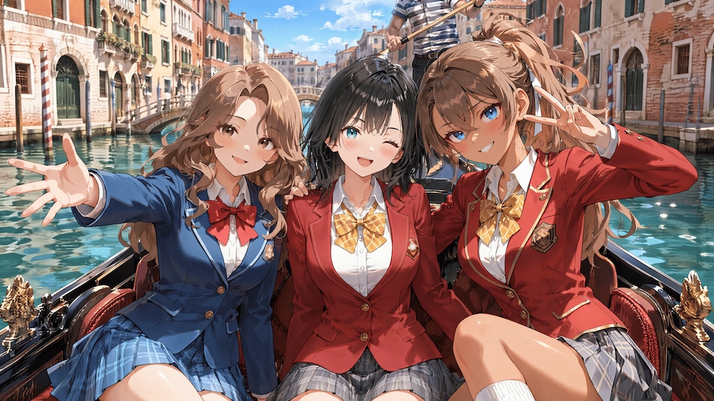 友里奈さんと欧州の旅