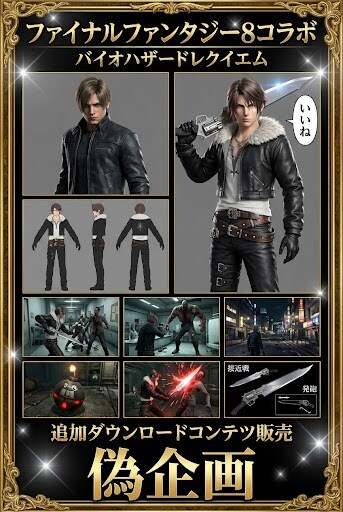 FF8✕バイオハザードレクイエム　コラボ