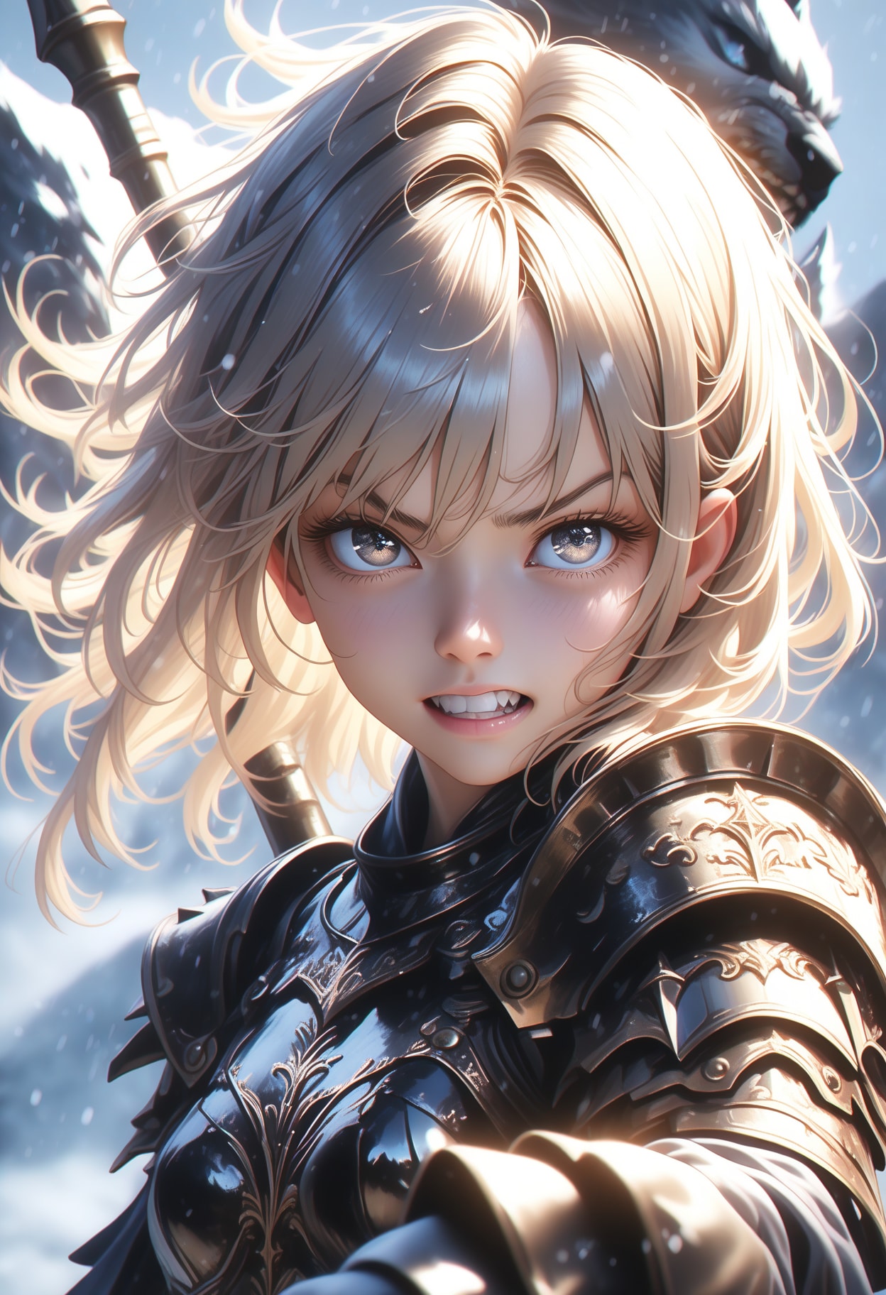 北部辺境の死神ガール | の人気AIイラスト・グラビア