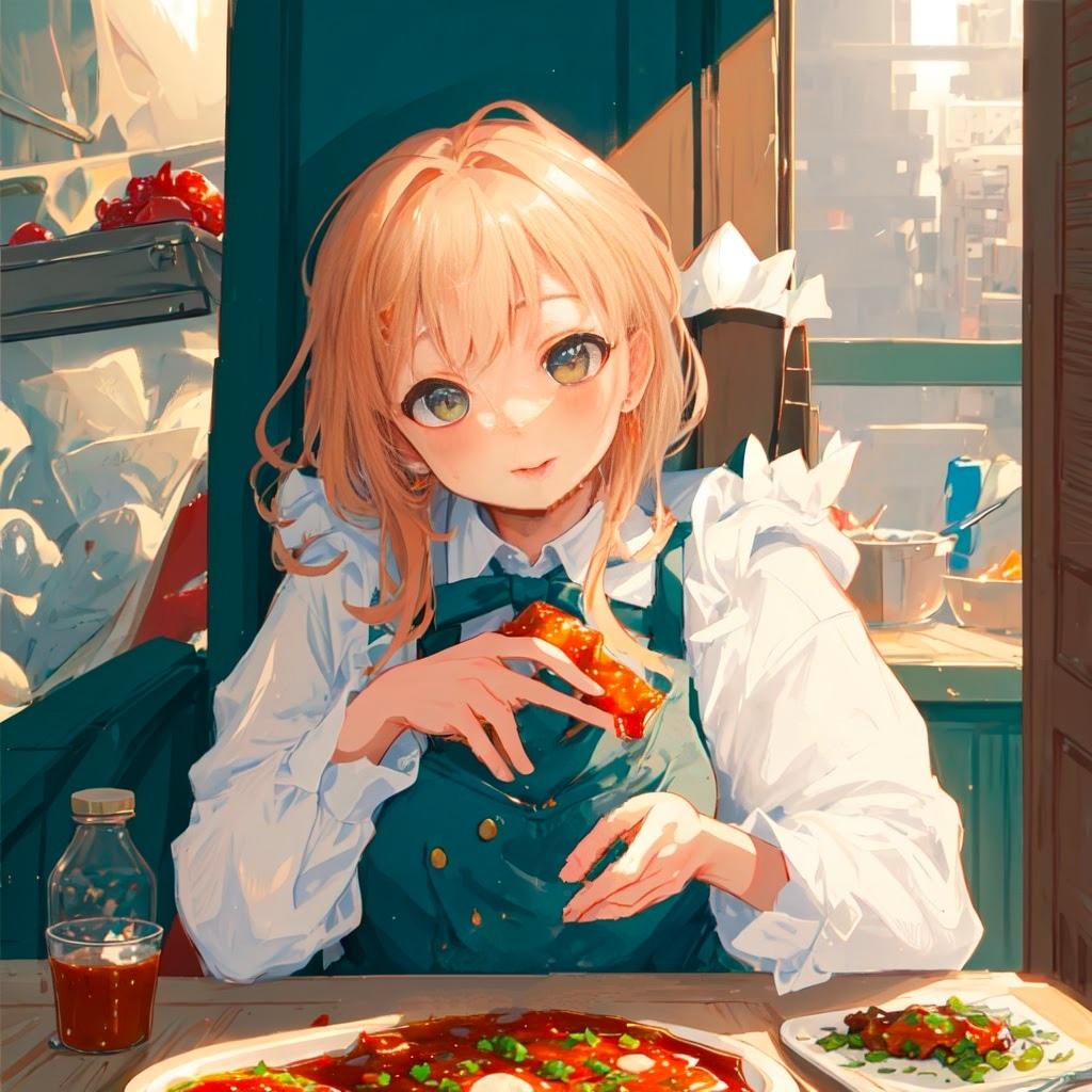 手で食べないっ！