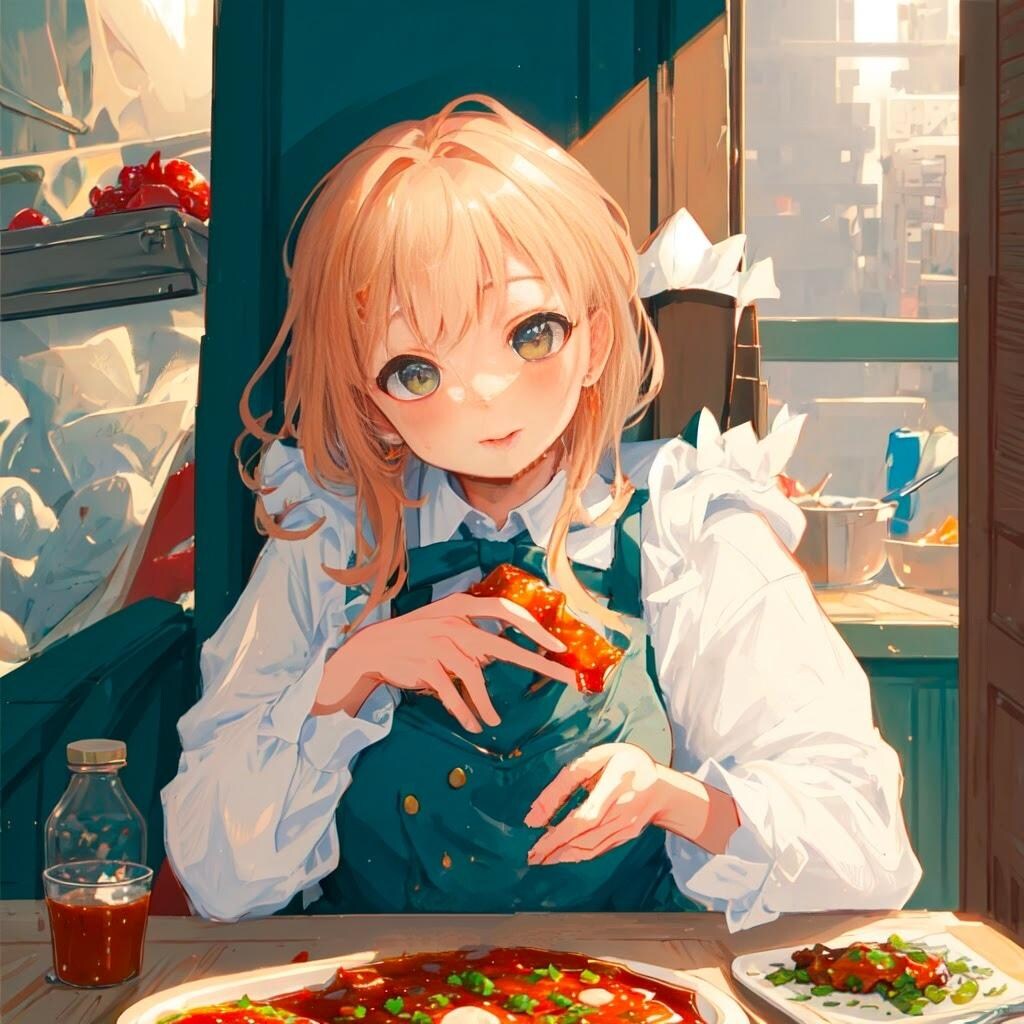 手で食べないっ！
