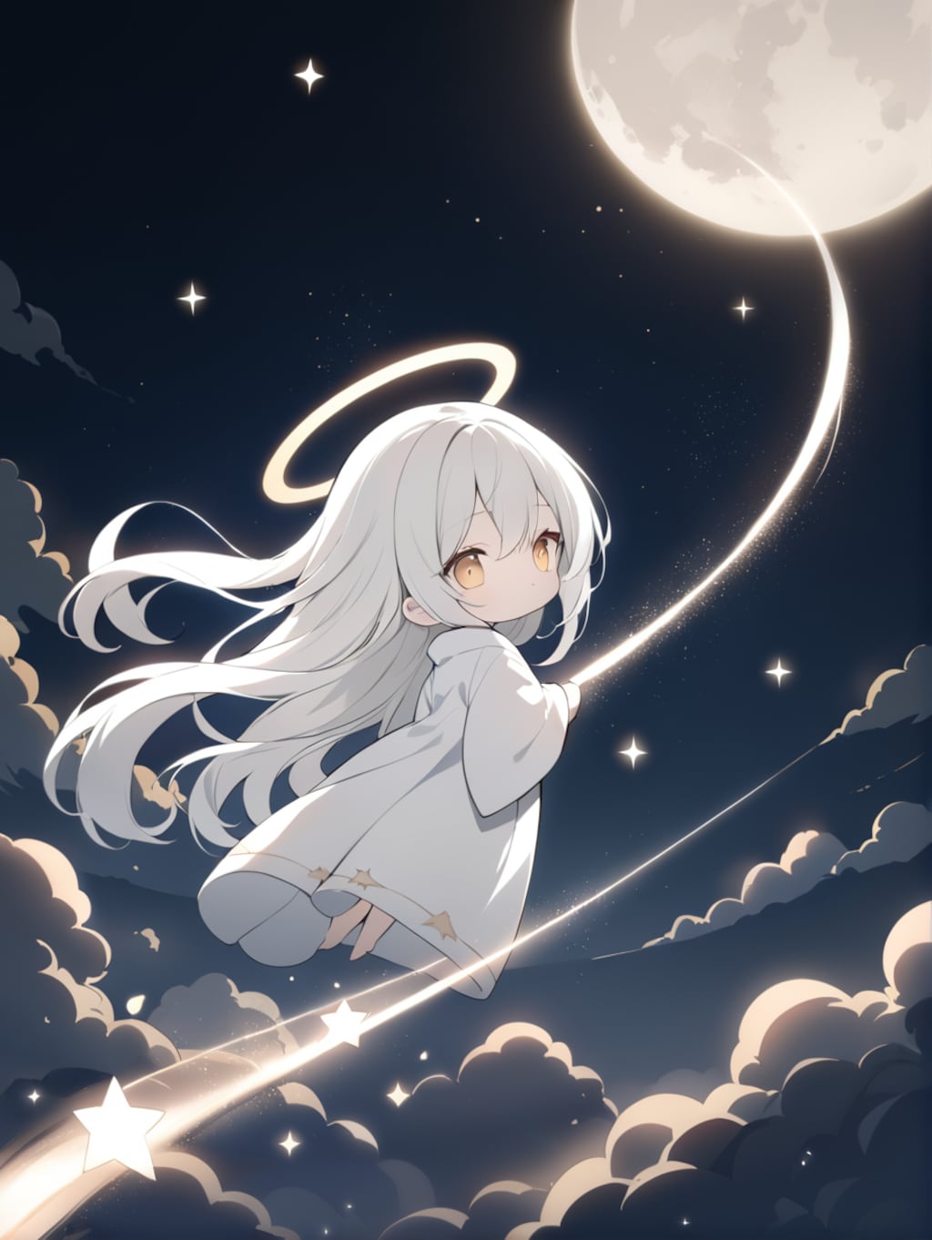 夜に、ひとすじ。