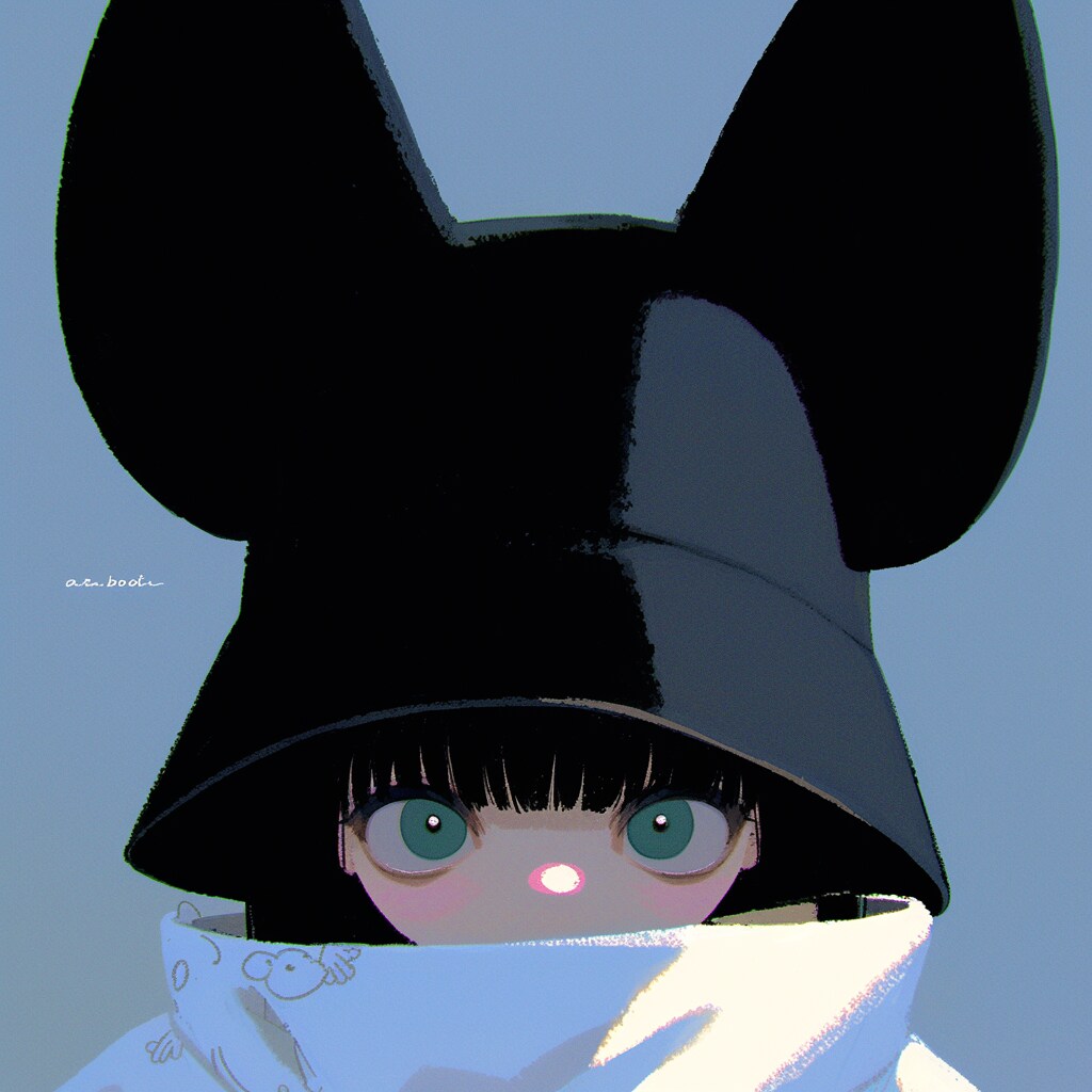 ましかく　ねず耳