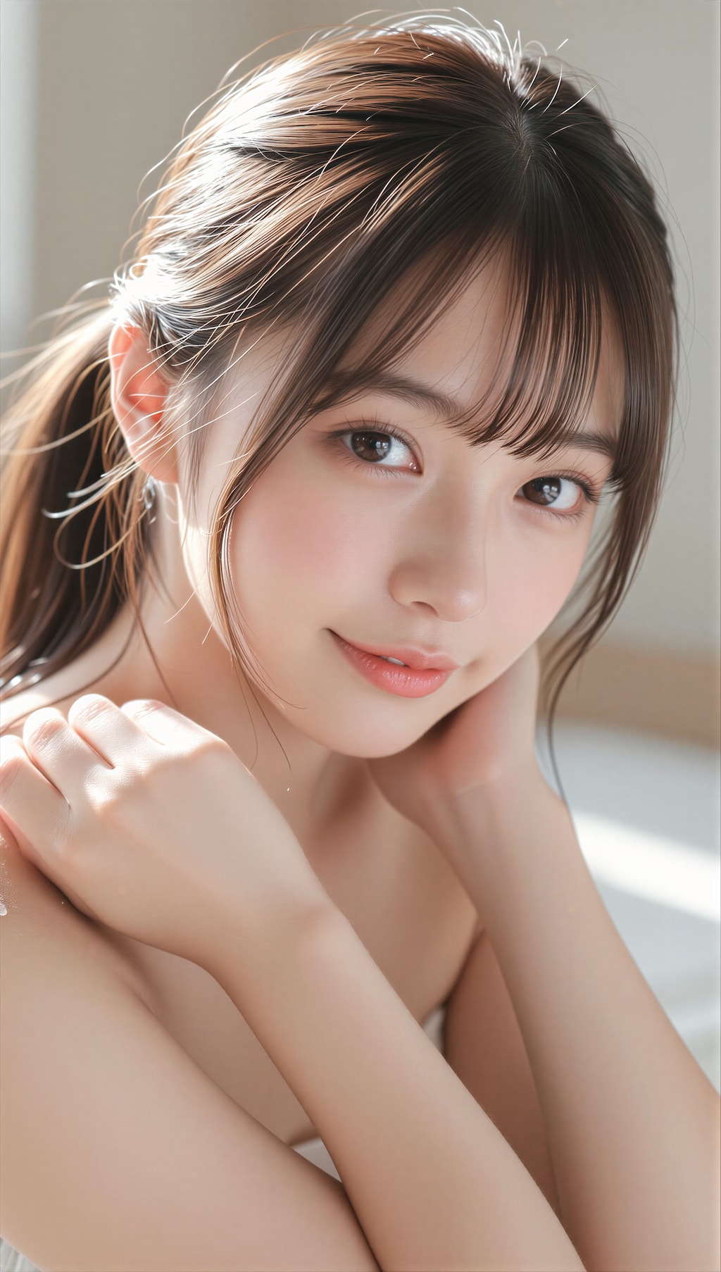 綺麗な髪の女の子
