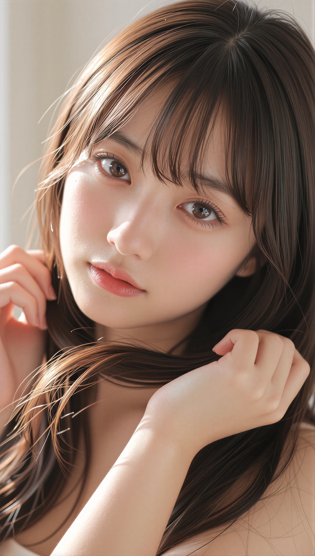 綺麗な髪の女の子