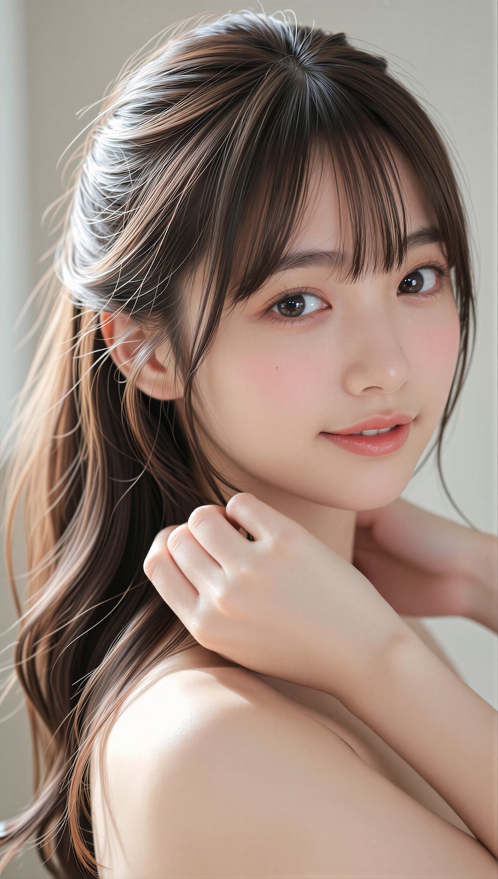 綺麗な髪の女の子