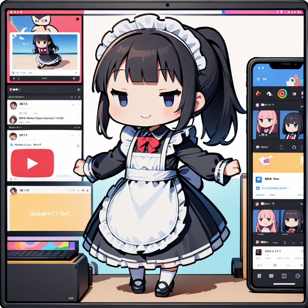 いいねメイドちゃん