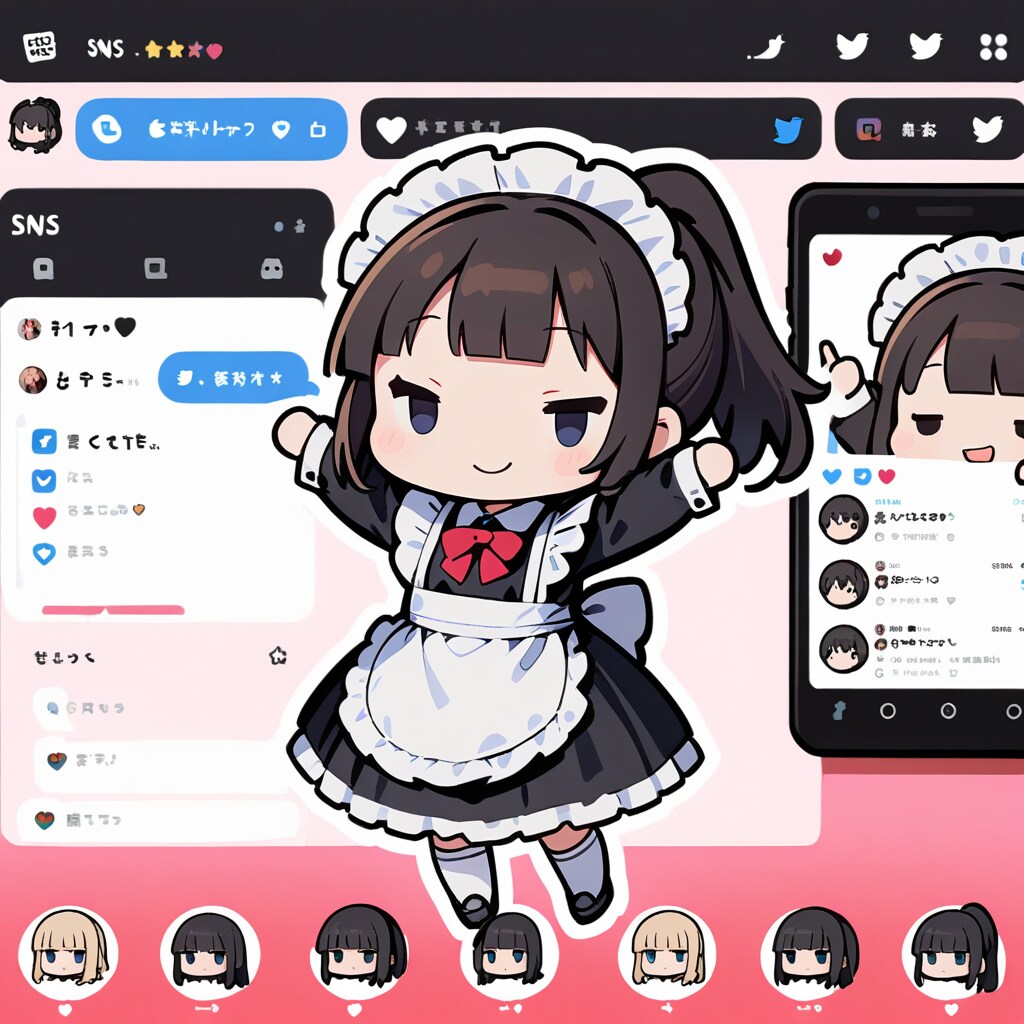 いいねメイドちゃん | の人気AIイラスト・グラビア