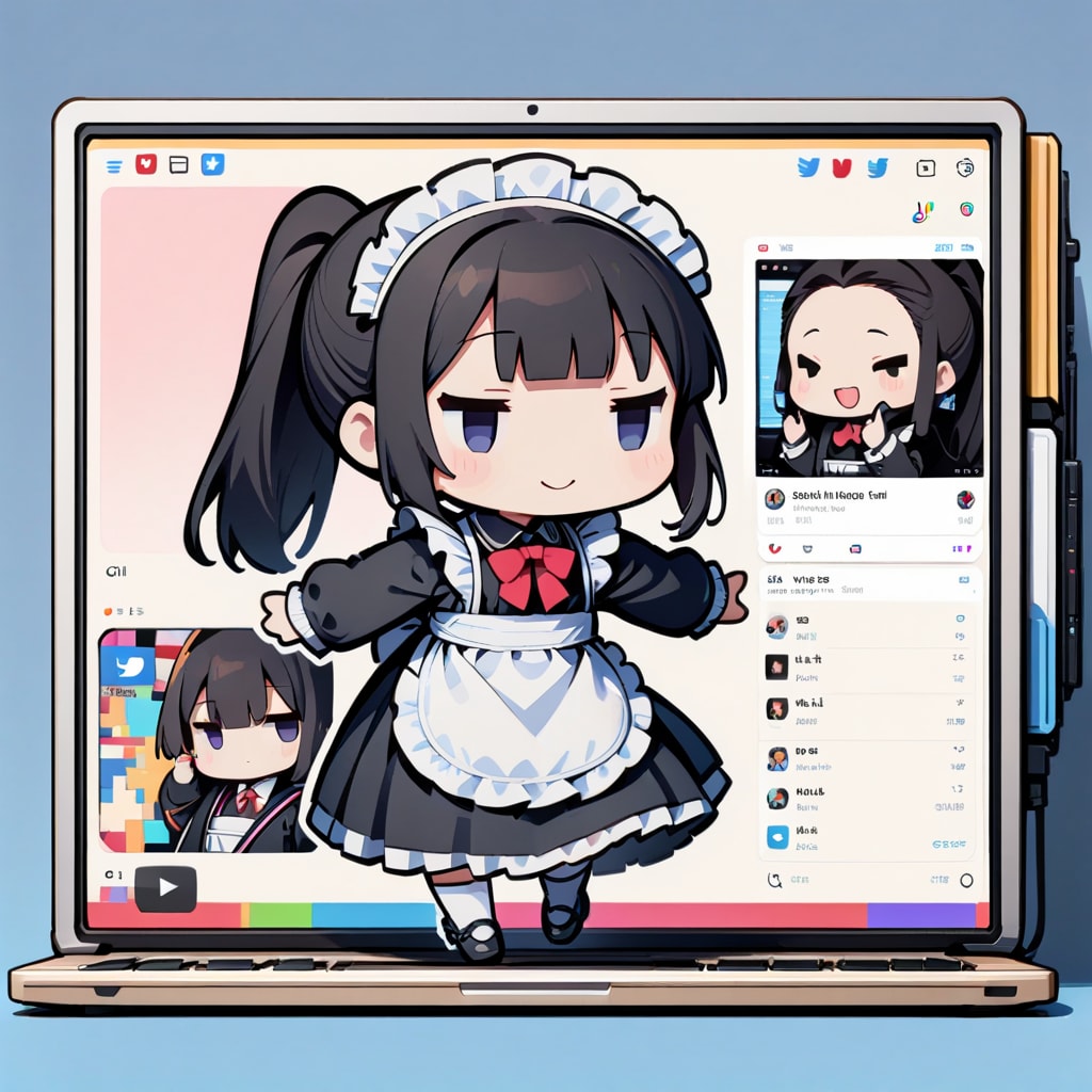 いいねメイドちゃん