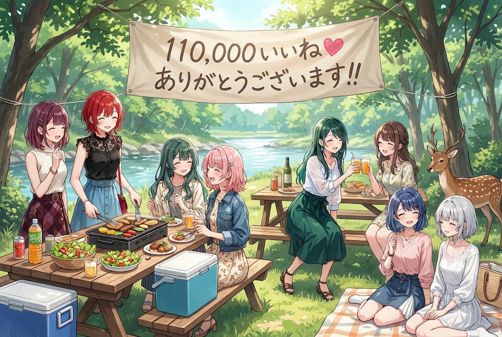 110,000いいね💞ありがとうございます‼️